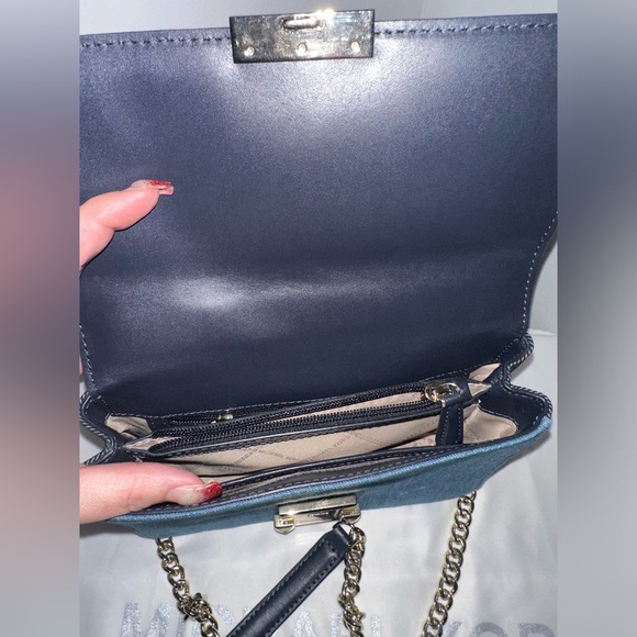 Michael Kors Sloan Small Denim crossbody! - Picture 7 of 9